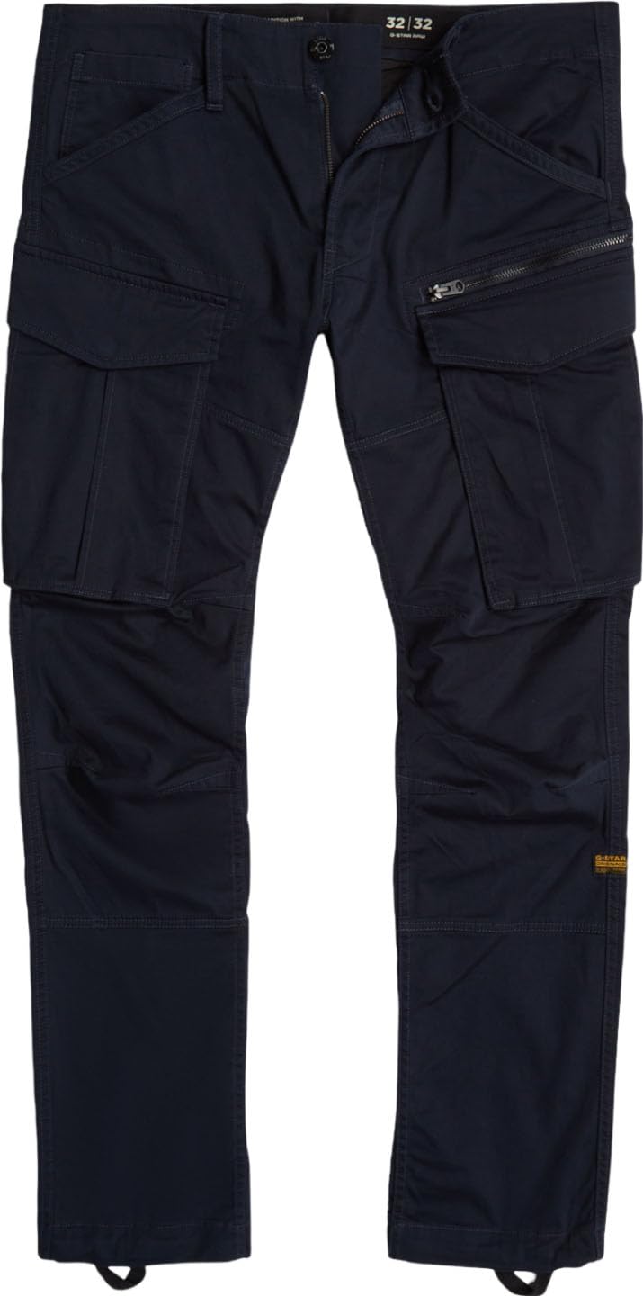 G-STAR RAW Men's Rovic Zip 3D Straight Tapered Fit Cargo Pants
