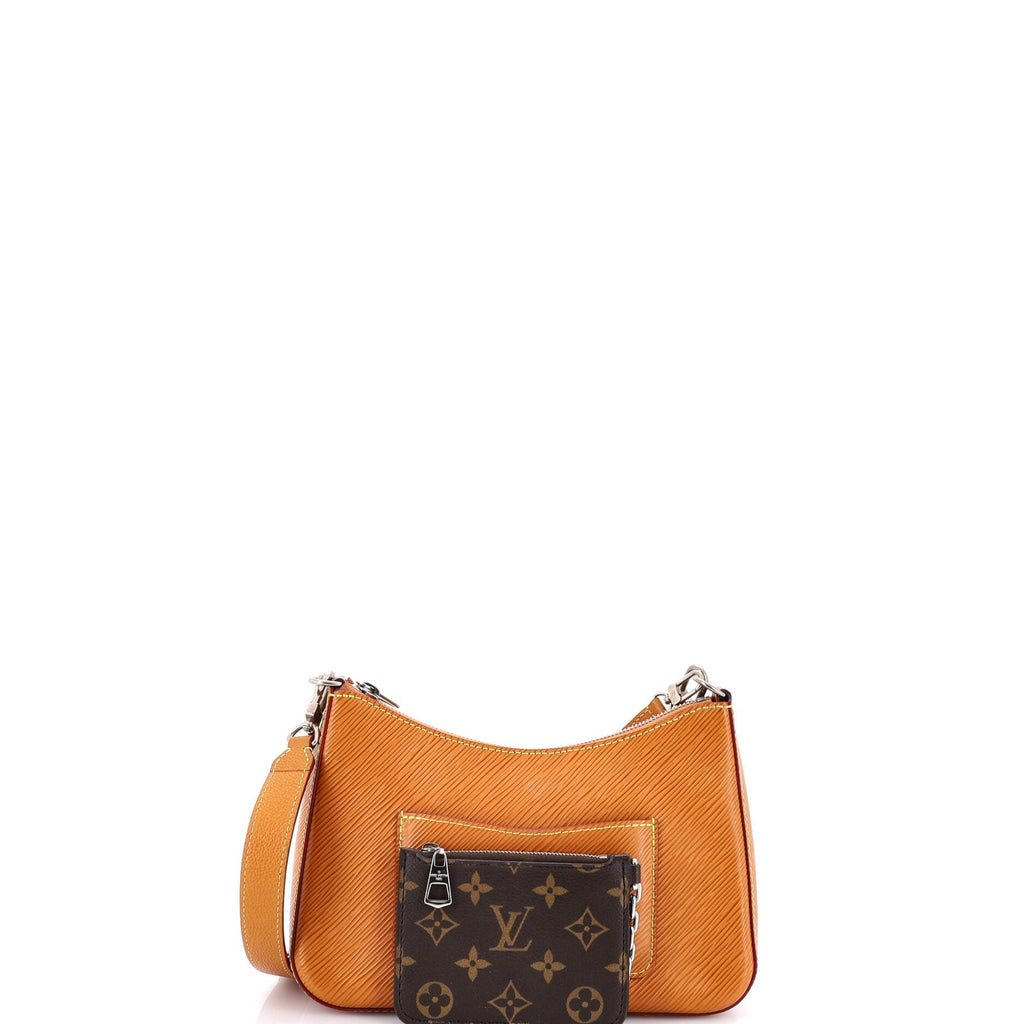 Louis Vuitton, Pre-Loved Marelle Handbag Epi Leather, Brown