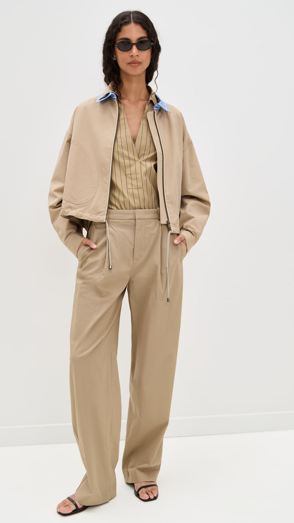 Vince Women's Mid Waist Pleat Front Trousers