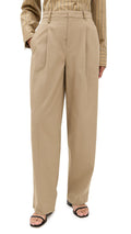 Vince Women's Mid Waist Pleat Front Trousers