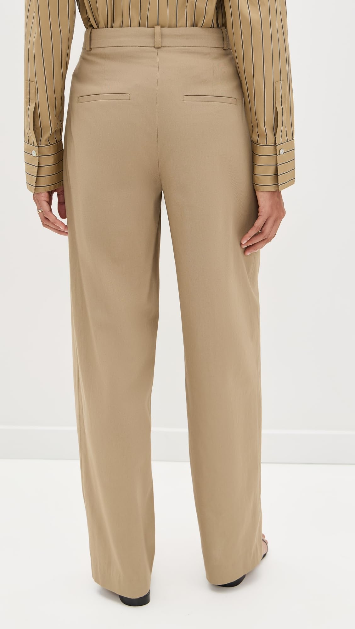 Vince Women's Mid Waist Pleat Front Trousers