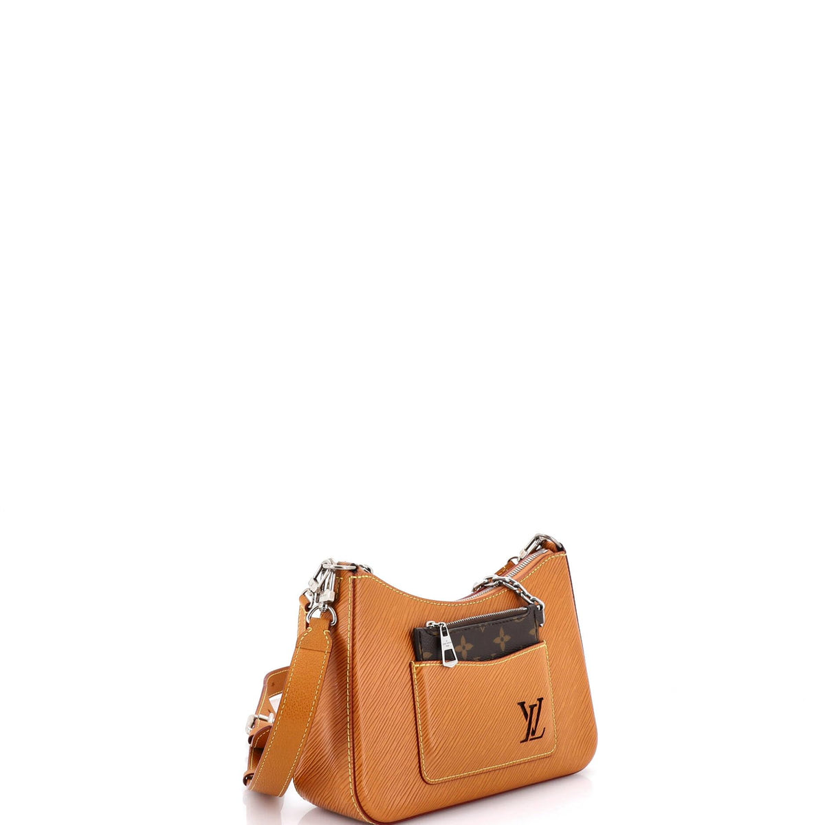 Louis Vuitton, Pre-Loved Marelle Handbag Epi Leather, Brown