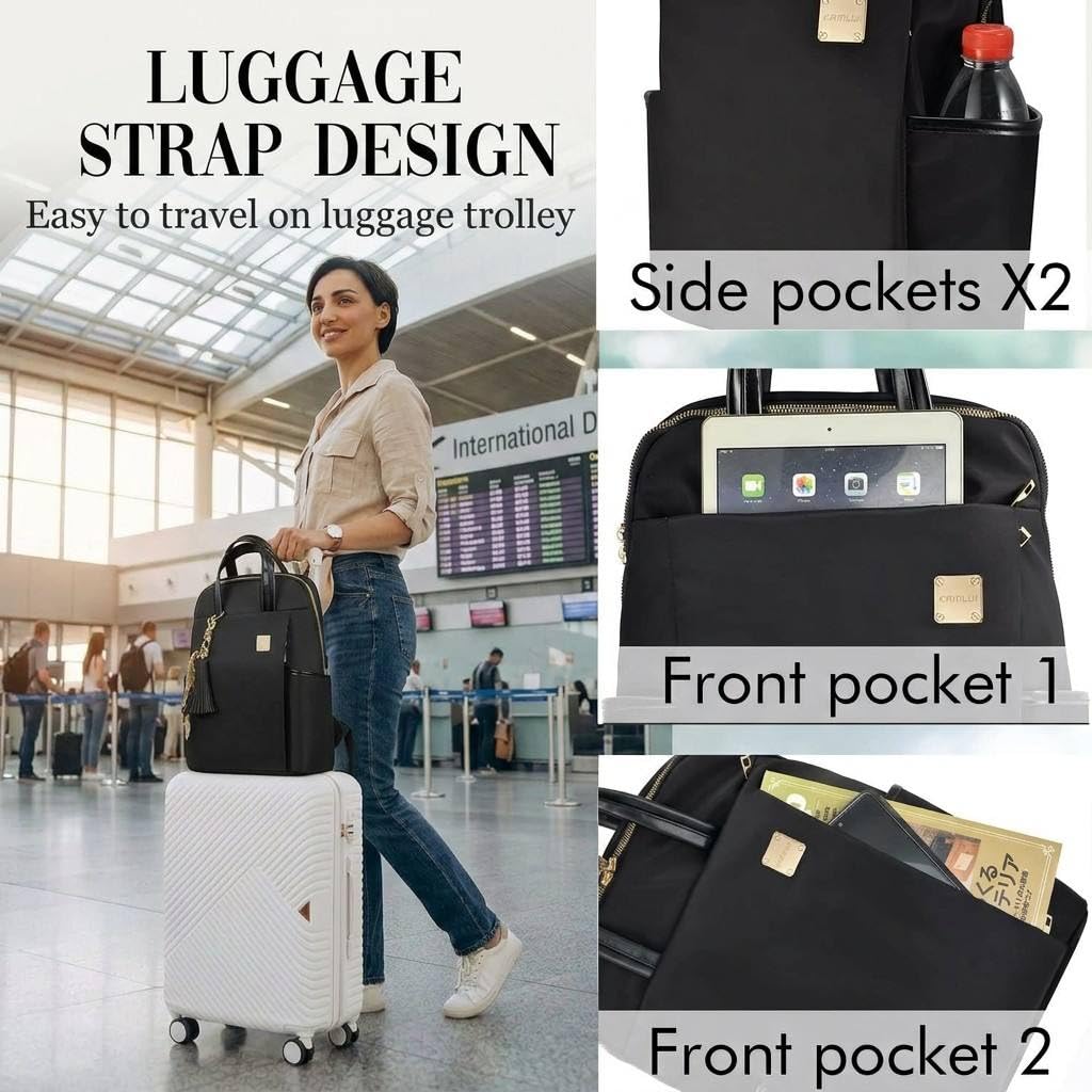 Laptop Backpack Purse 14 to 15.6 Inch 16 for Women Accessories Laptop Bag