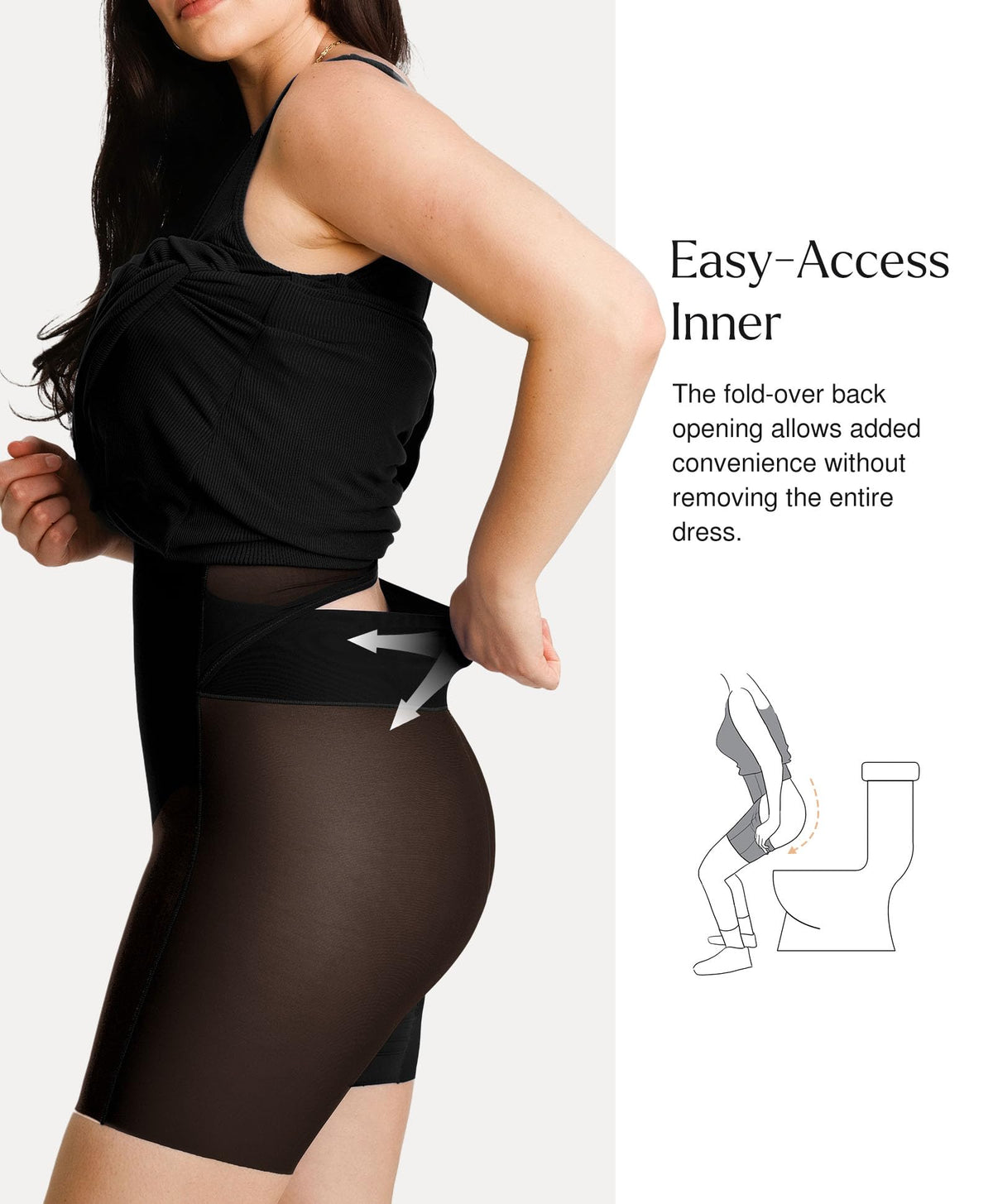 Popilush Wrap Dress for Women Shapewear Bodycon Summer Long Dress