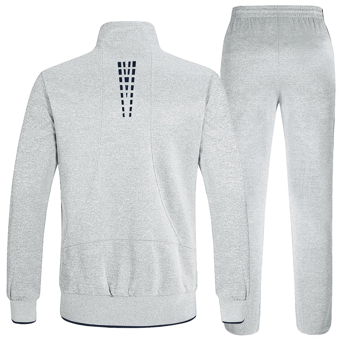 TBMPOY Men's Tracksuits Sweatsuits for Men Sweat Track Suits 2 Piece Casual Athletic Jogging Warm Up Full Zip Sets