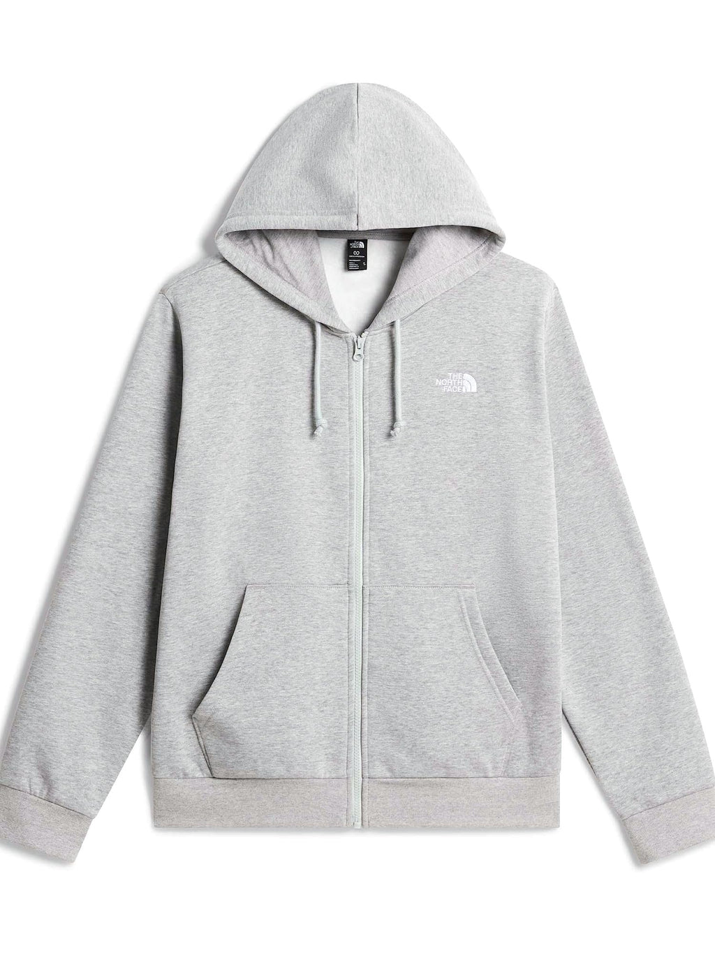 THE NORTH FACE Men's Evolution Simple Dome Full Zip Hoodie | 2 Piece Hood With Adjustable Drawcord, Classic Logo