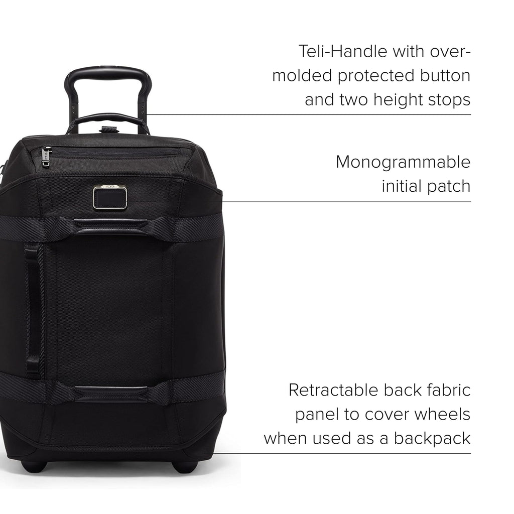 TUMI Alpha Bravo International 2 Wheeled Duffel Backpack