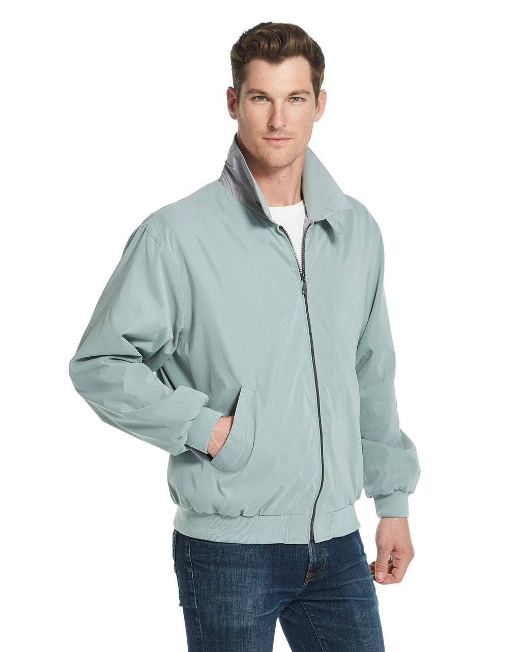 Weatherproof Men's Golf Jacket, Water-Resistant Lightweight Windbreaker