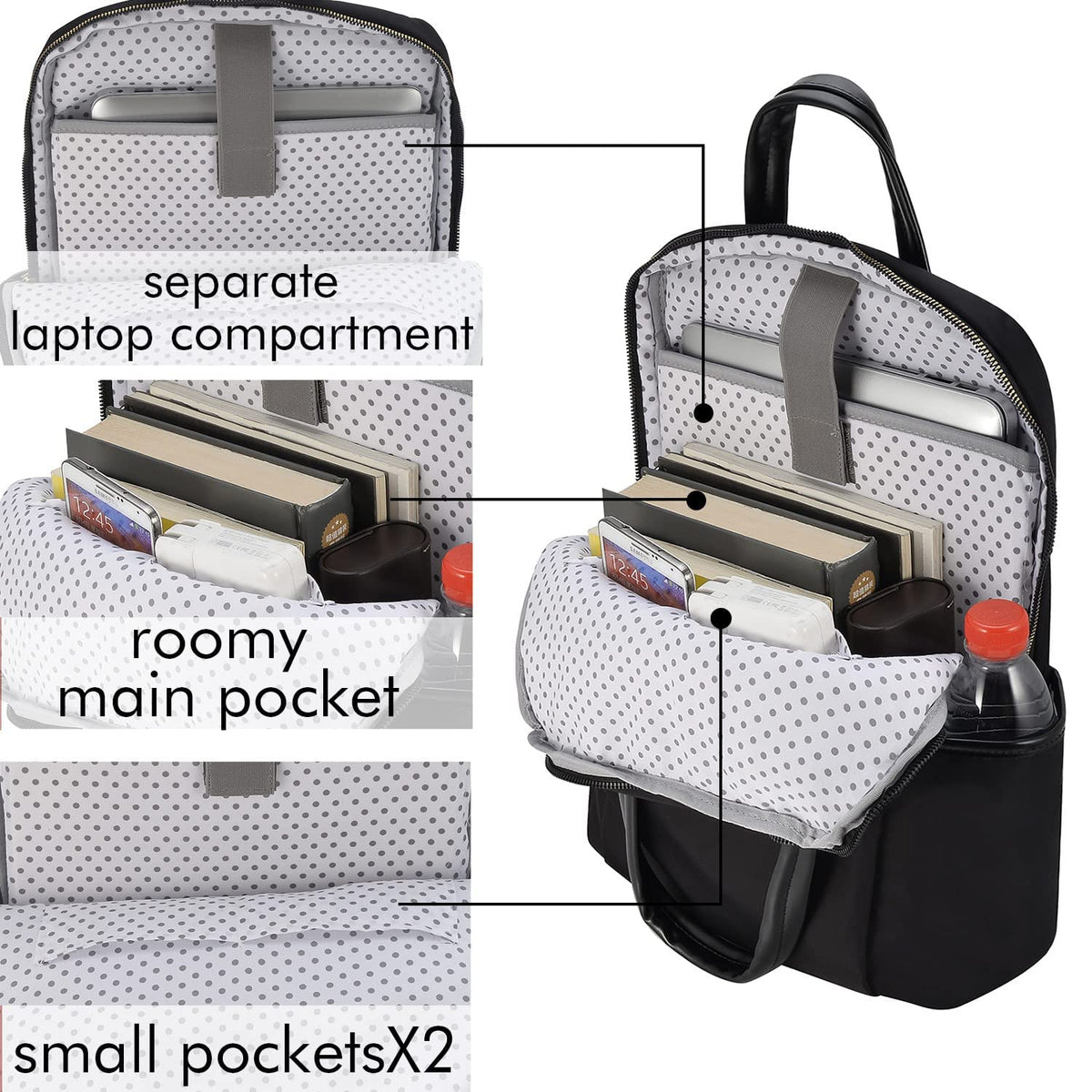 Laptop Backpack Purse 14 to 15.6 Inch 16 for Women Accessories Laptop Bag