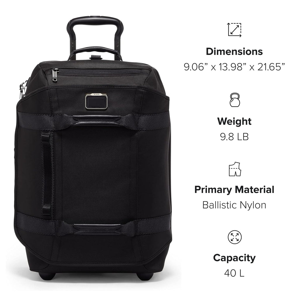 TUMI Alpha Bravo International 2 Wheeled Duffel Backpack