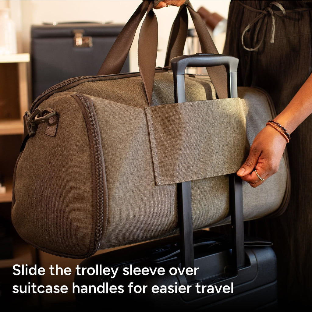 Halfday Convertible Garment Duffel Bags